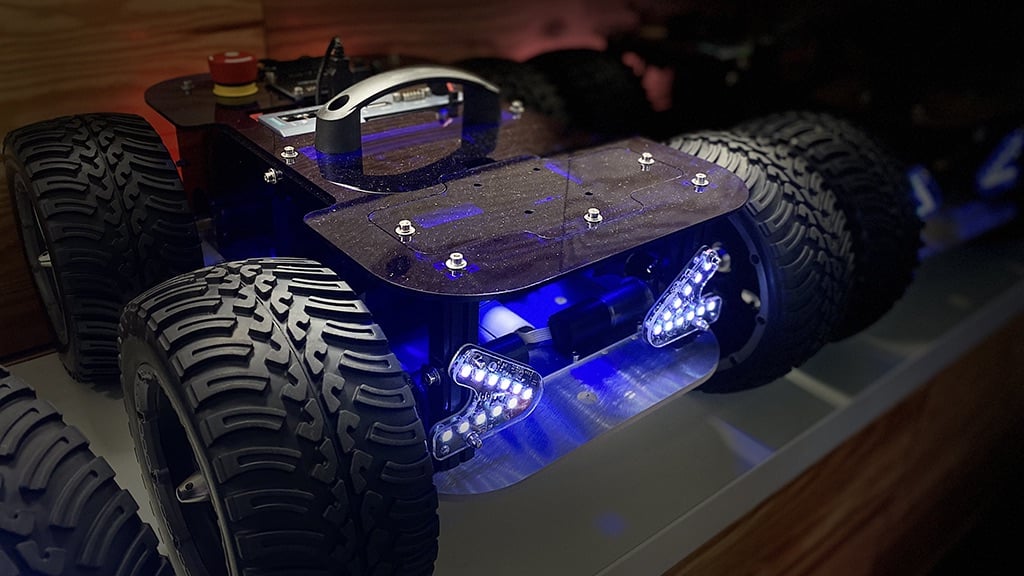 Blue Spotlight
